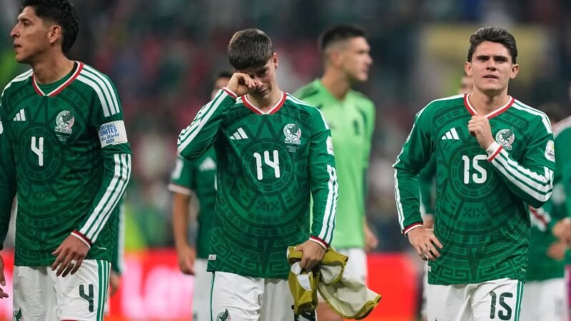 México cae ante Inglaterra y queda eliminado