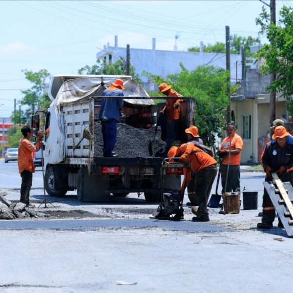 Aplica Guadalupe operativo de bacheo en Cañada Blanca