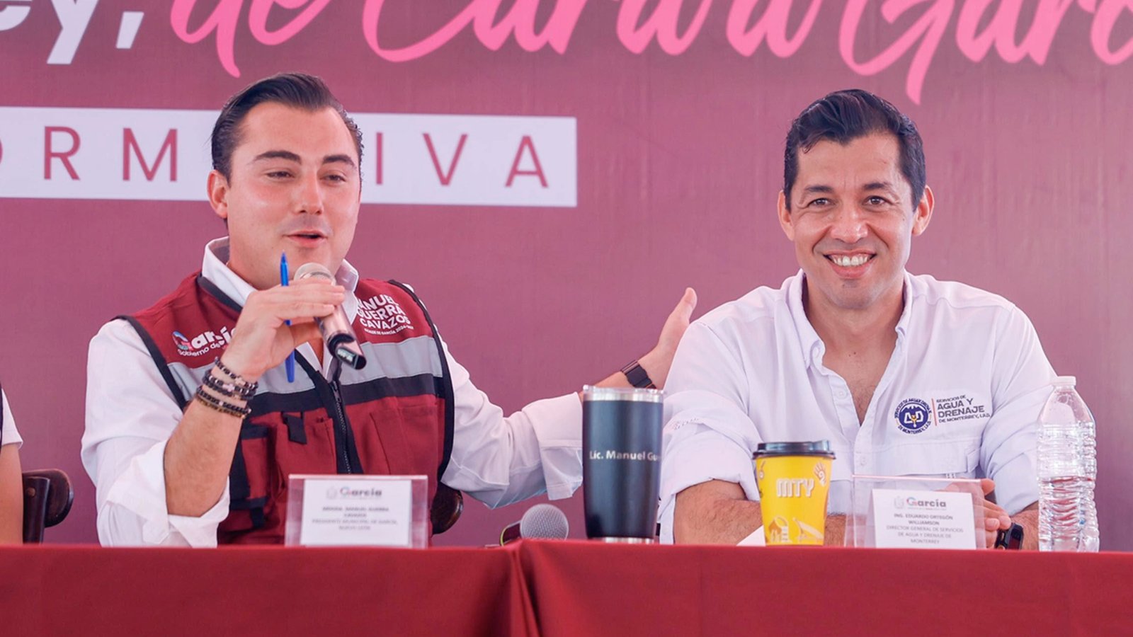 Presenta Agua y Drenaje ruta para fortalecer servicio en García