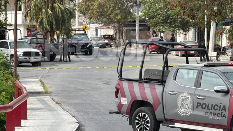 Alarma Balacera en García