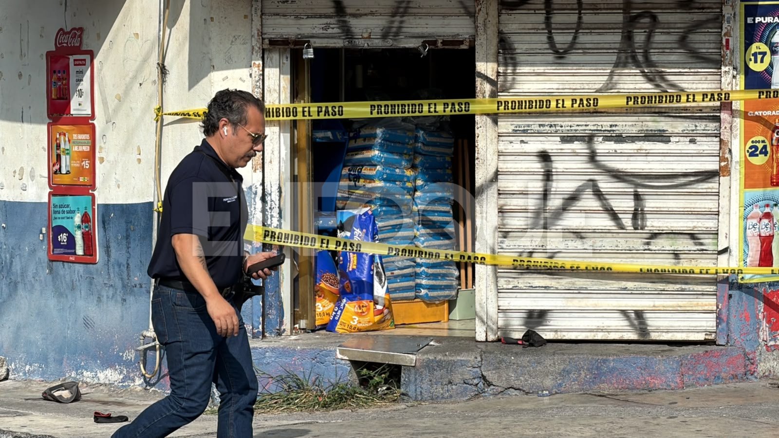 Detienen a hombre tras robo a tienda de abarrotes en Monterrey