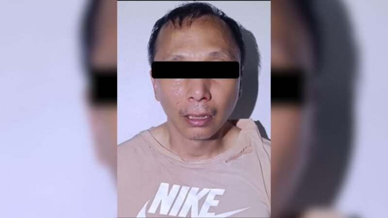Detienen a Chino por robo de vehículo en Santa Catarina