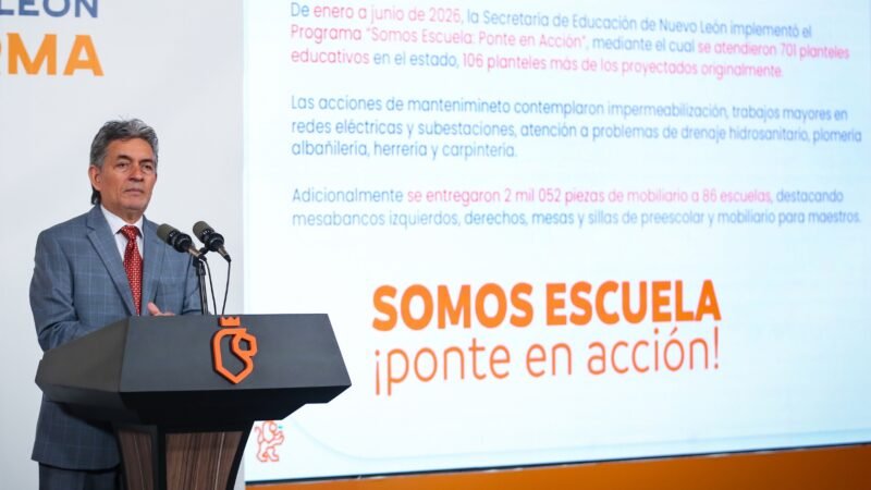 Educación NL prepara mantenimiento en escuelas