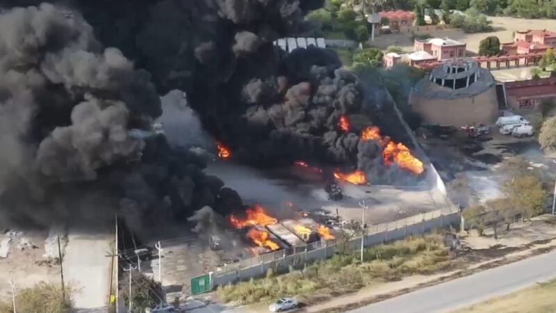 Incendio en Pesquería deja tres lesionados y un desaparecido