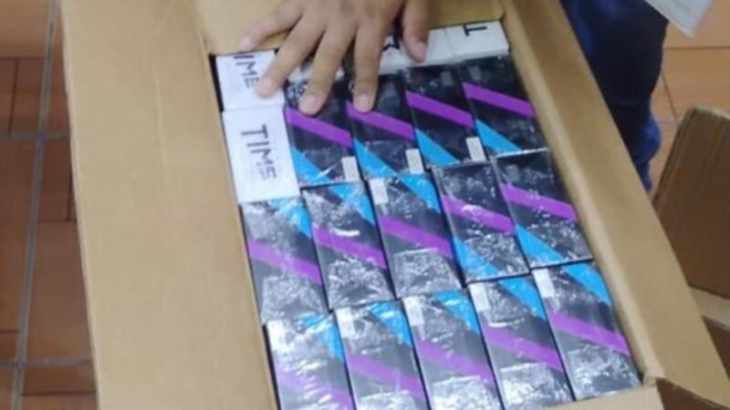 Decomisan más de 232 mil cigarrillos introducidos ilegalmente