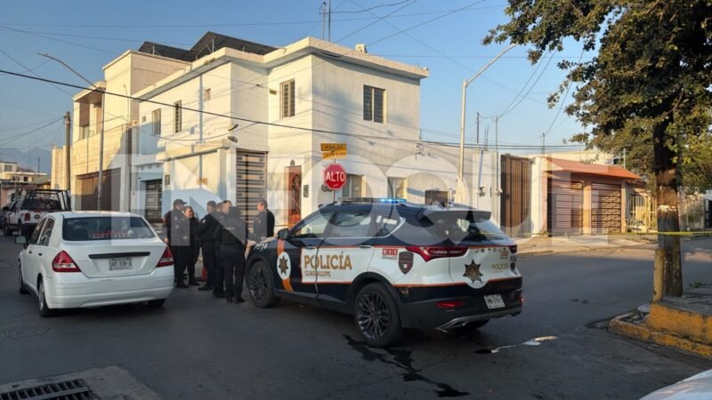 Detienen a tres personas con arma y droga en el centro de Guadalupe