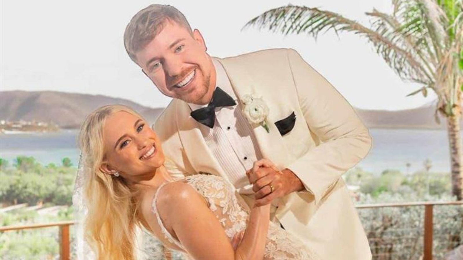 MrBeast se casa con Thea Booysen tras cuatro años de relación