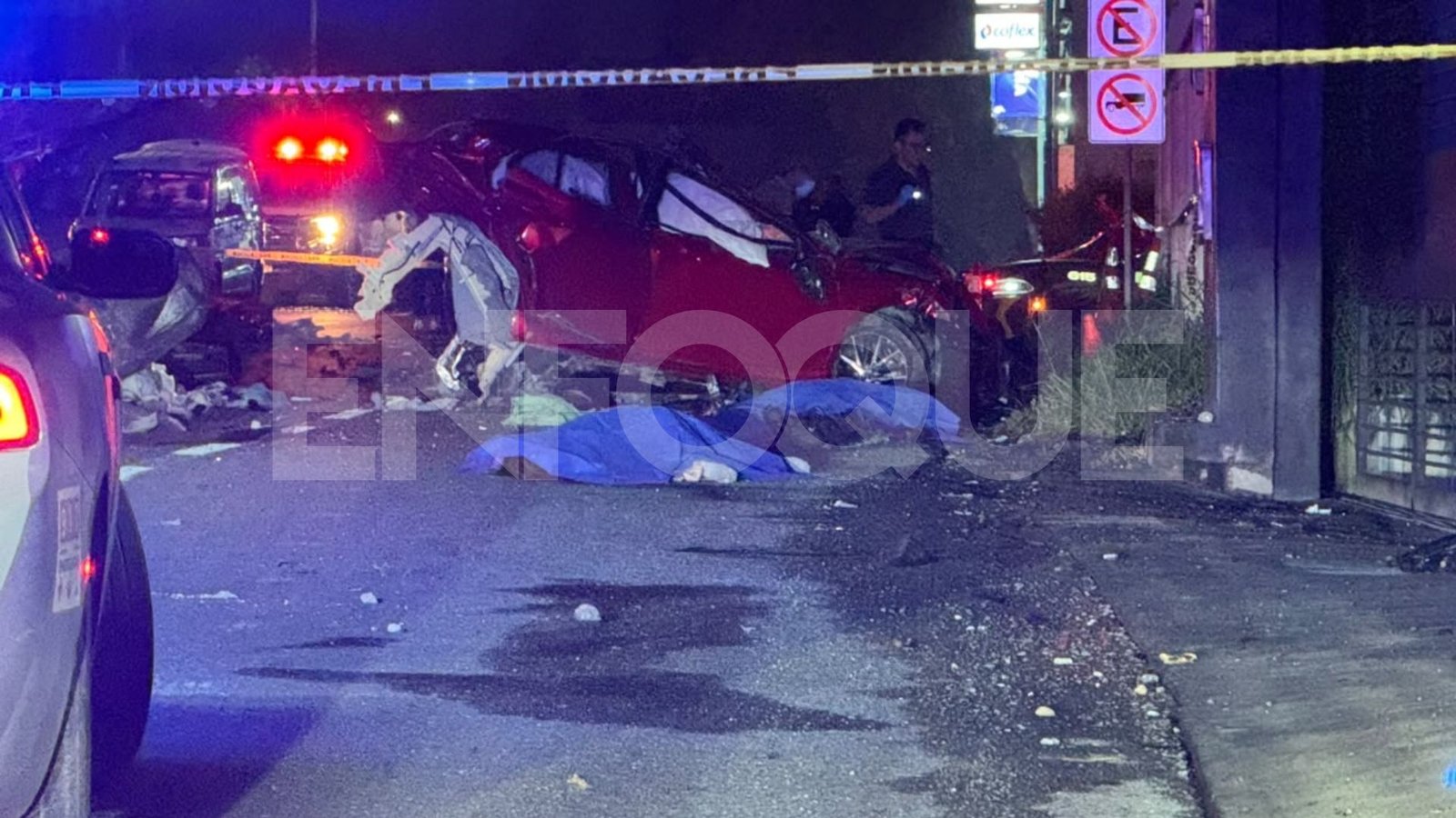 Identifican a cuatro fallecidos en accidente de Carretera Nacional