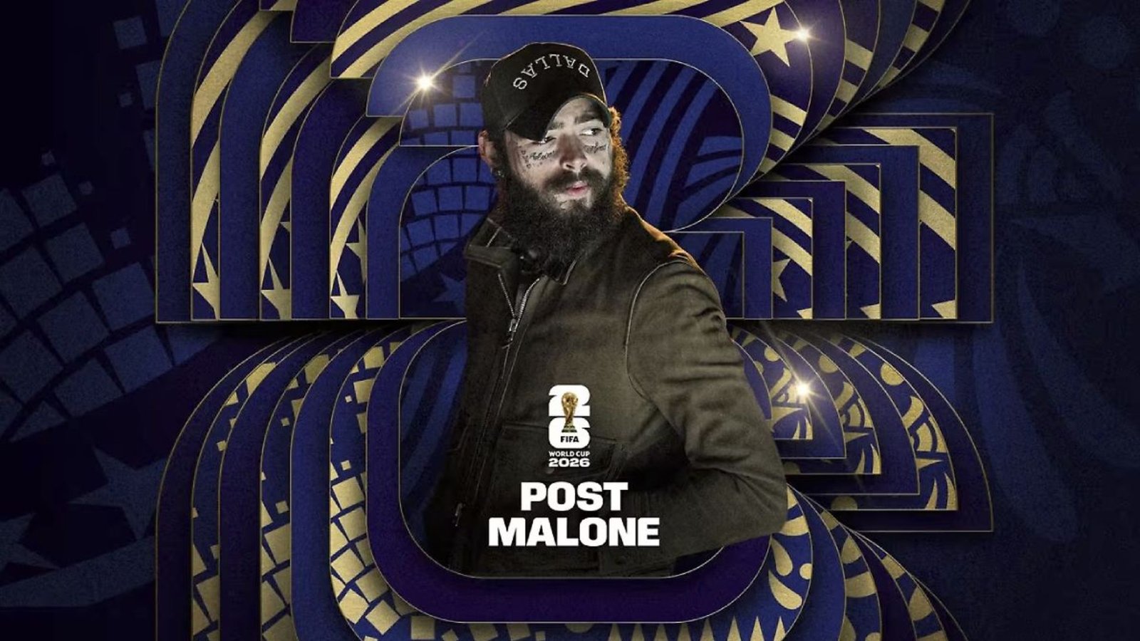 Post Malone encabezará el show de clausura del Mundial 2026