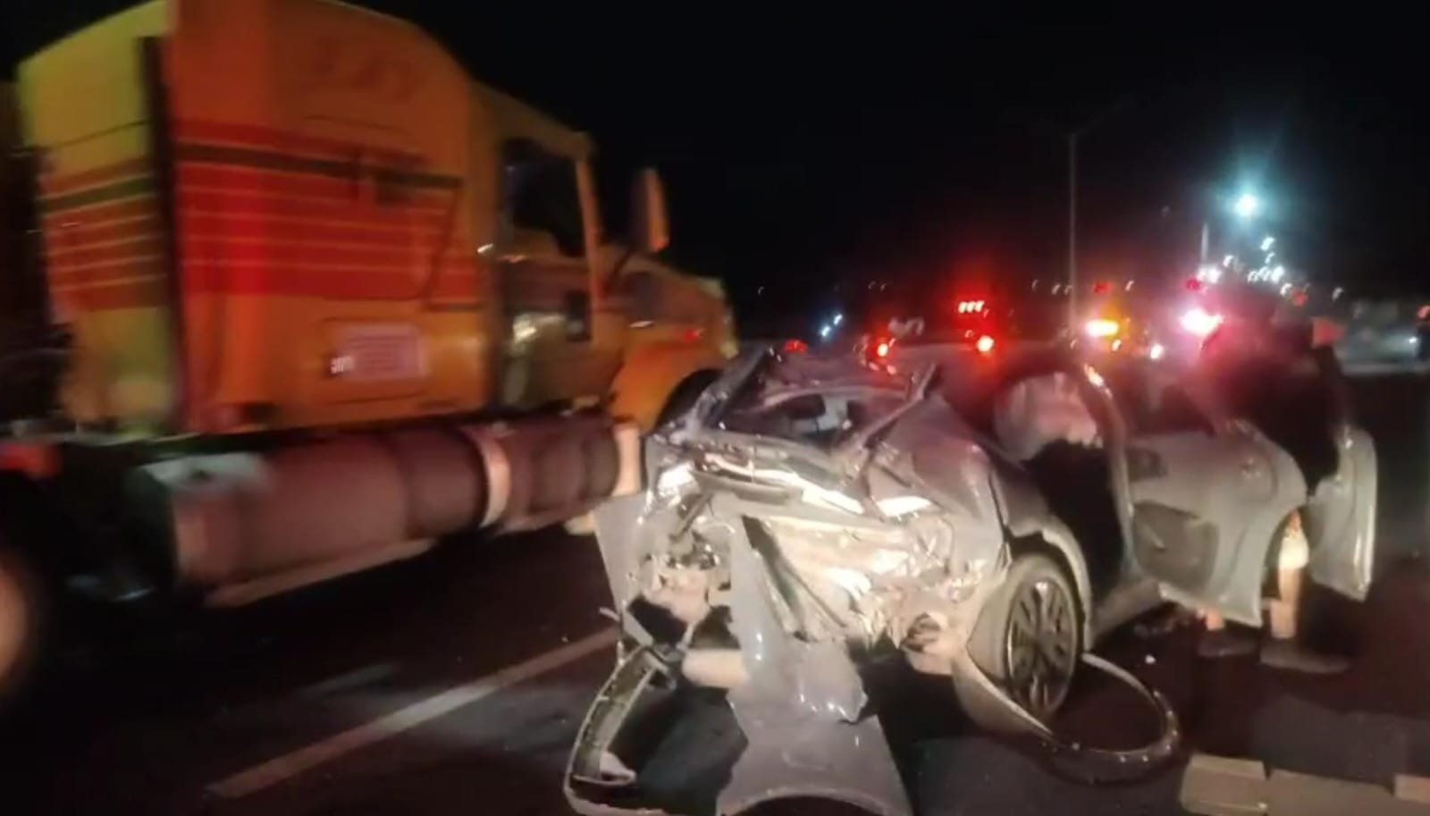 Choque entre vehículos deja un lesionado en Carretera Nacional
