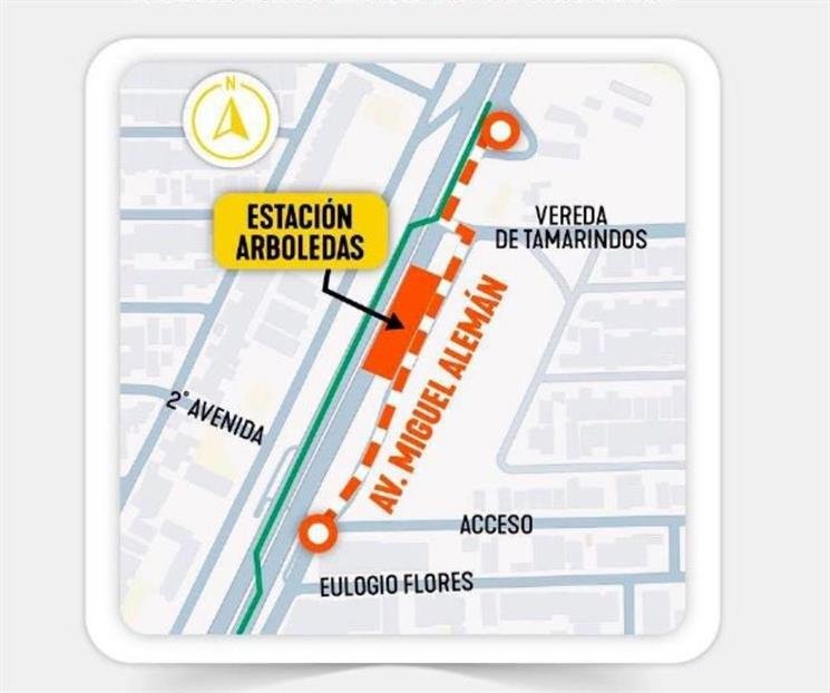 Cierran Miguel Alemán por obras de la Línea 6