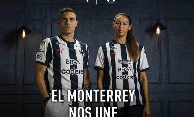 Presenta Rayados nuevos jerseys para la temporada 2026-2027