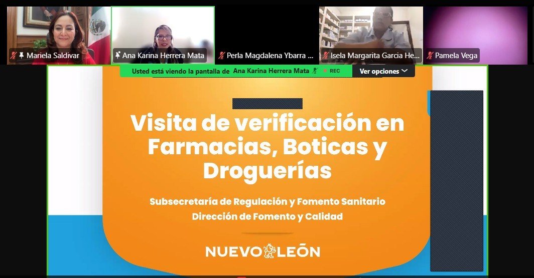 Ofrece Nuevo León curso gratuito sobre verificaciones sanitarias en farmacias