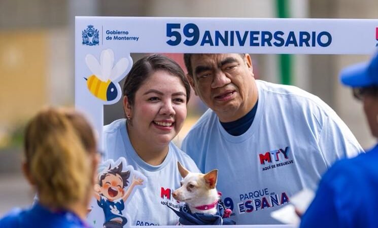 Celebra Parque España 59 años en Monterrey