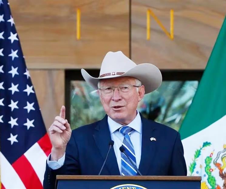 Responde Ken Salazar a los cuestionamientos de Claudia Sheinbaum