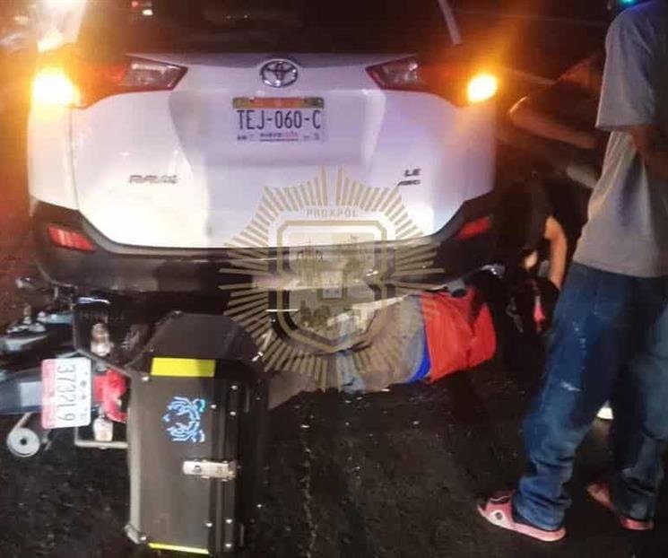 Muere motociclista tras choque en Escobedo
