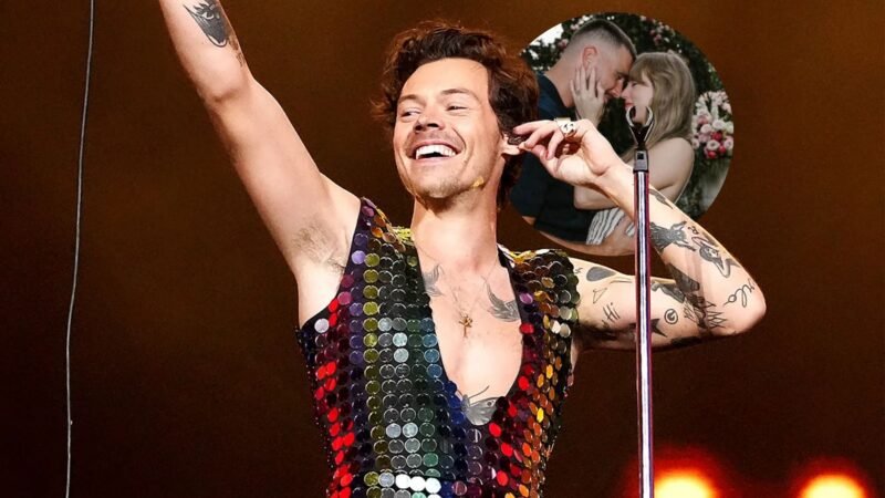 Harry Styles hace guiño a boda de Taylor Swift durante concierto en Nueva York