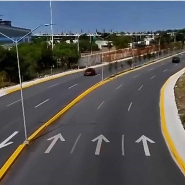 Apodaca moderniza la carretera Monterrey-Huinalá