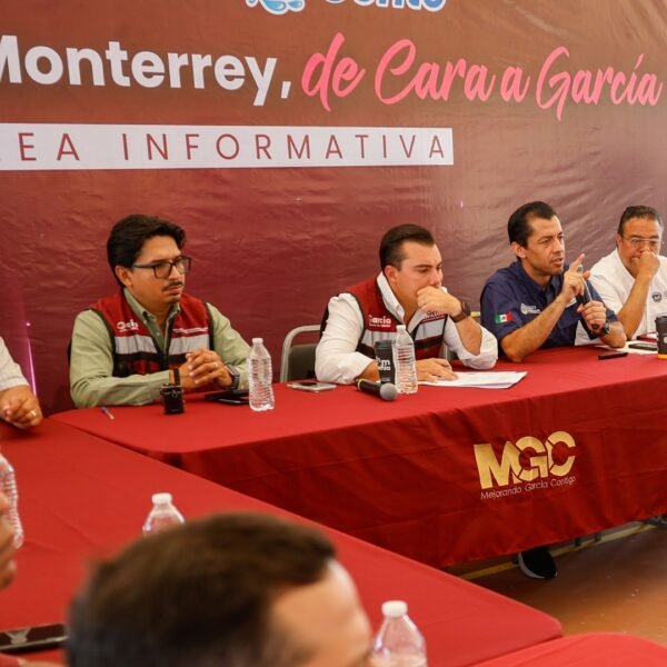 Agua y Drenaje revisa avances para mejorar el suministro en García