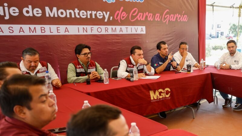 Agua y Drenaje revisa avances para mejorar el suministro en García