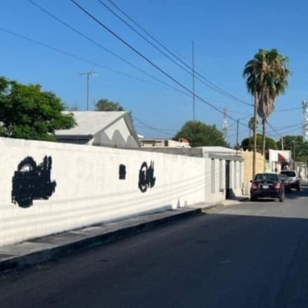 PAN denuncia vandalización de bardas en Cerralvo