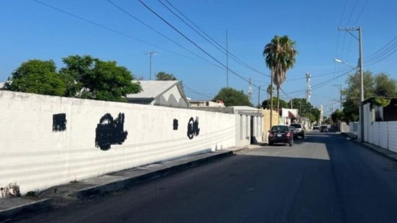 PAN denuncia vandalización de bardas en Cerralvo