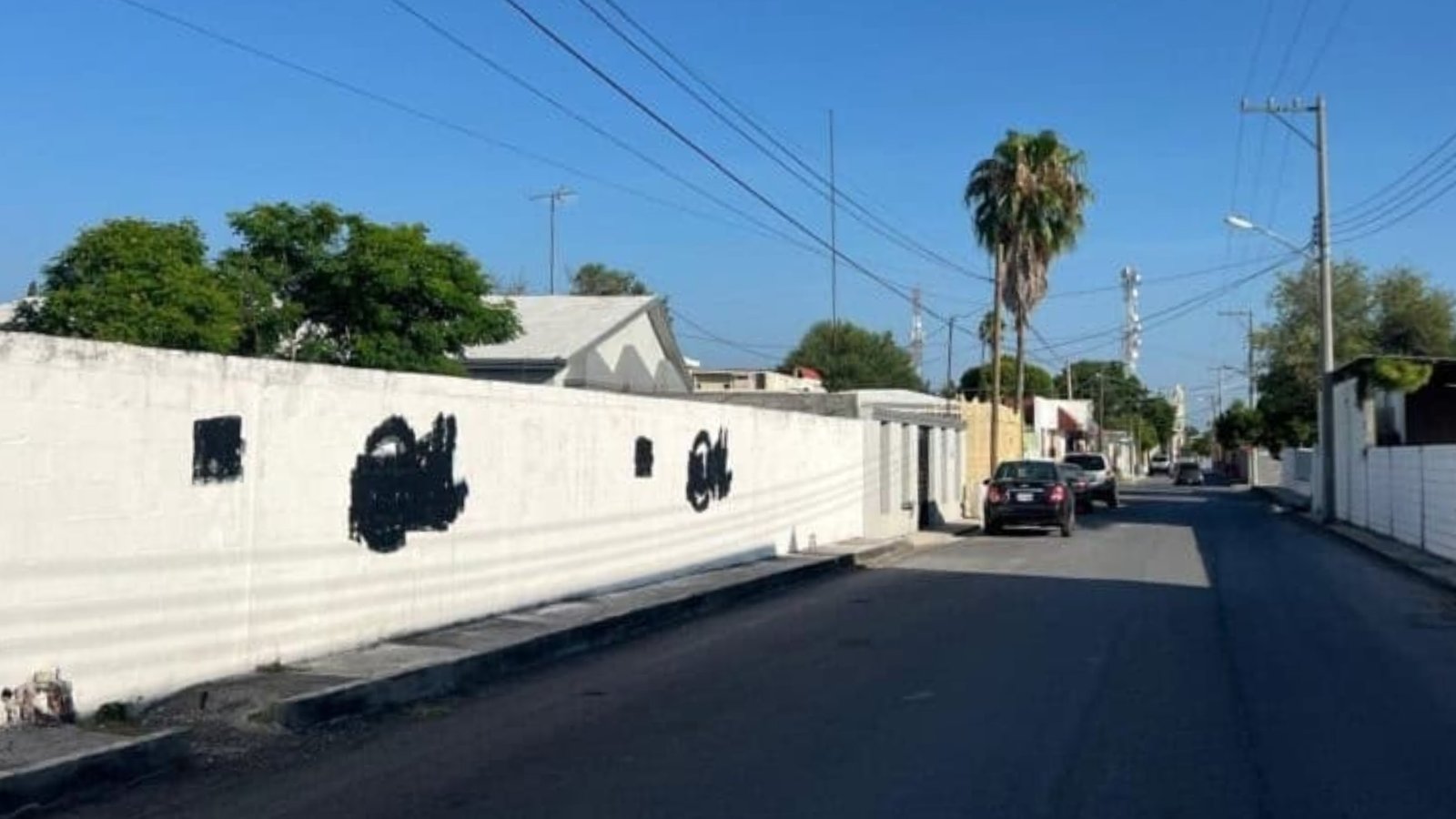 PAN denuncia vandalización de bardas en Cerralvo