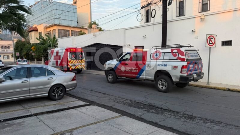 Investigan muerte de Guardia de Seguridad en el Centro de Monterrey