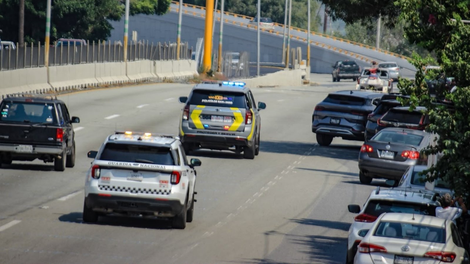 Activan Operativo Carrusel en la Carretera Nacional