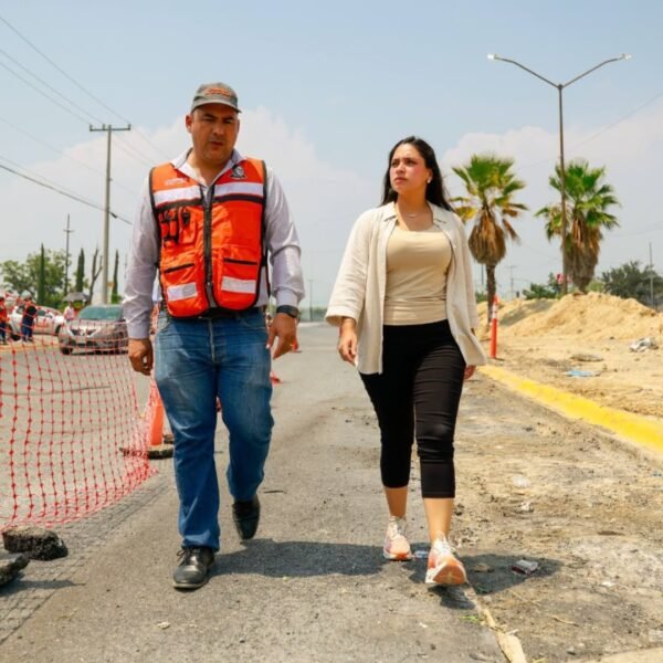 Juárez inicia obra pluvial en Carretera a Reynosa