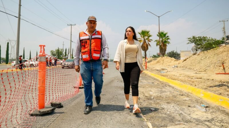 Juárez inicia obra pluvial en Carretera a Reynosa