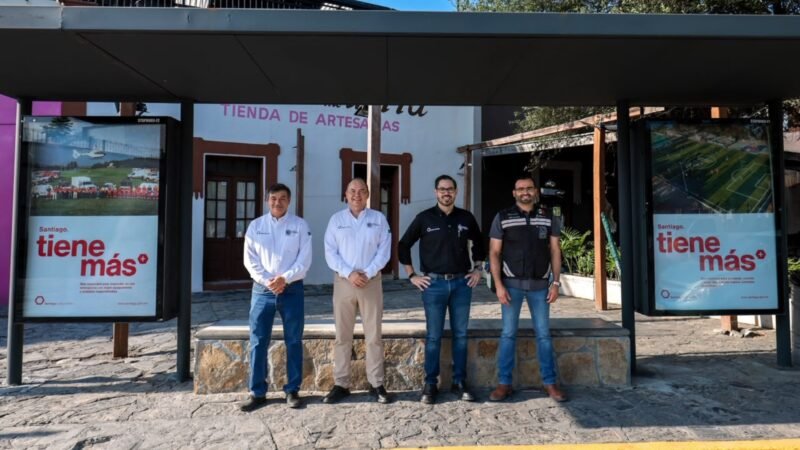 Rehabilita Santiago 20 paradas de autobús