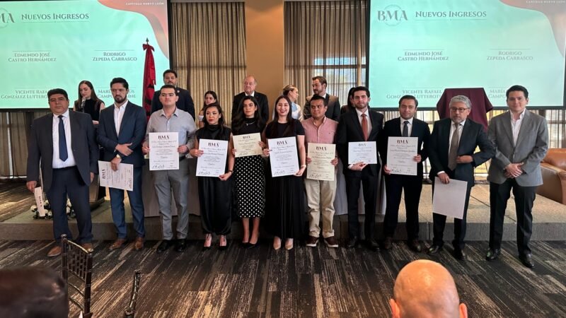 Barra Mexicana de Abogados recibe nuevos integrantes