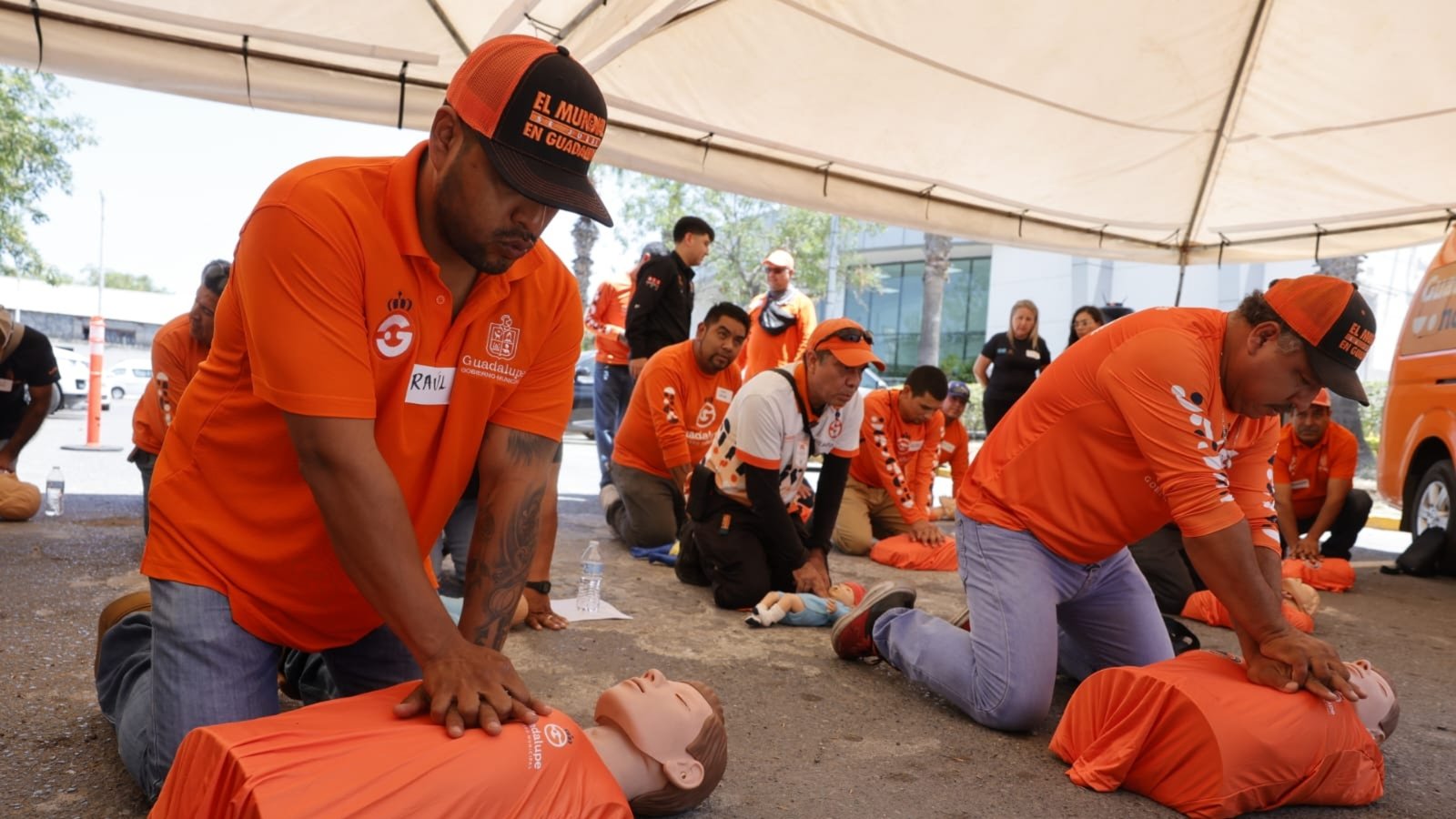 Capacita Guadalupe a operadores de “Nos Mueve”