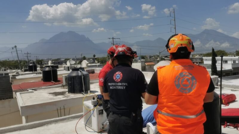 Muere trabajador tras descarga eléctrica en Monterrey