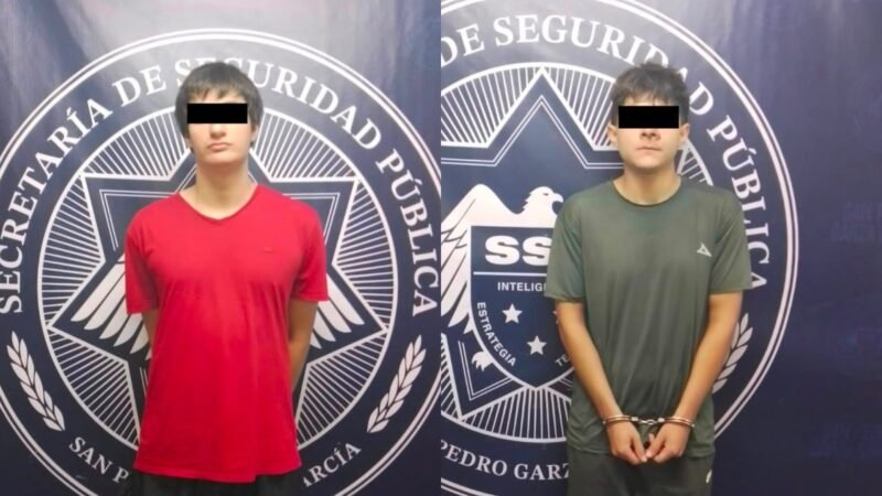 Detienen a dos hombres con droga en San Pedro