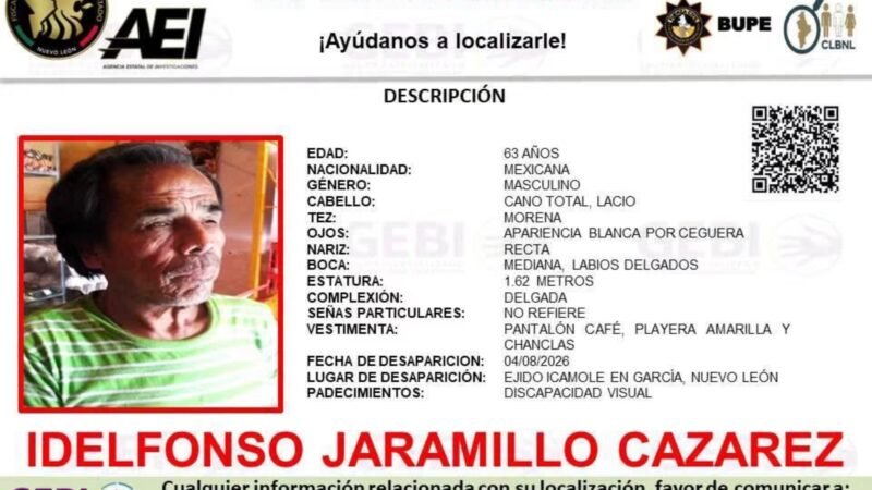Localizan sin vida a hombre reportado como desaparecido en García