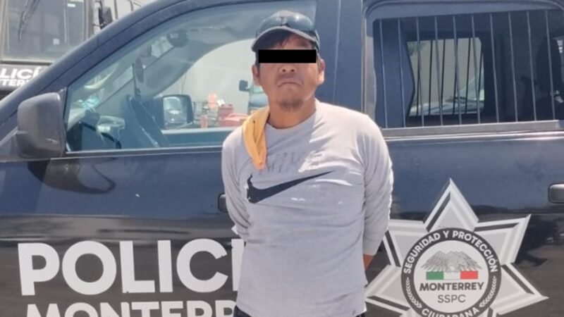Identifican a detenido por agredir a Guardia de Segurida en Monterrey