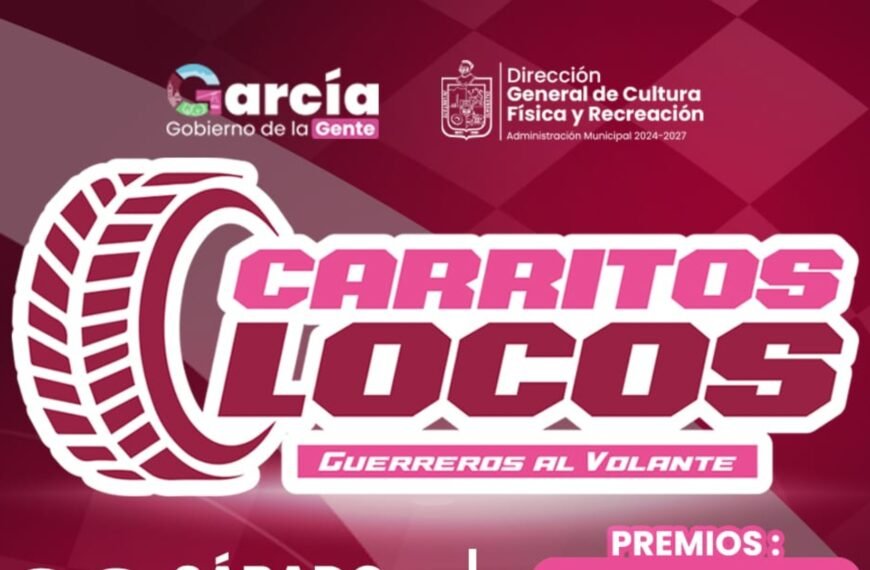 Anuncia García festival con música y Carritos Locos