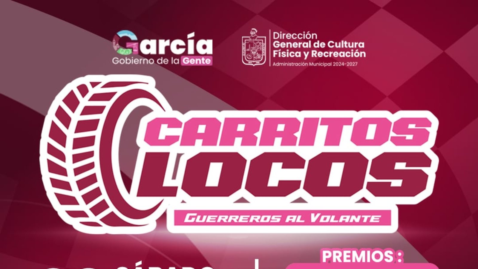 Anuncia García festival con música y Carritos Locos
