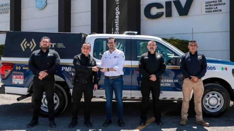 Incorpora Santiago cuatro drones para reforzar vigilancia