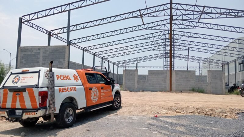 Colapso de viga deja un trabajador muerto y otro herido en Apodaca