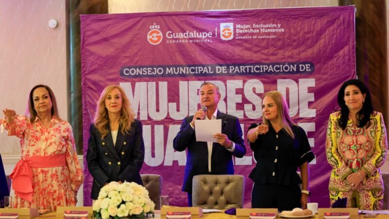 Instalan en Guadalupe Consejo Municipal de Participación de la Mujer