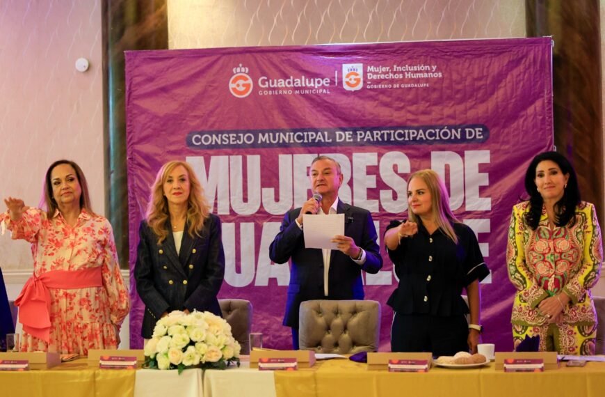 Instalan en Guadalupe Consejo Municipal de Participación de la Mujer
