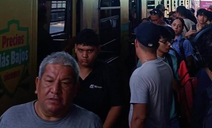 Colapsa Línea 1 del Metro por nueva falla