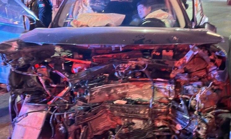 Deja Choque frontal seis lesionados en Monterrey