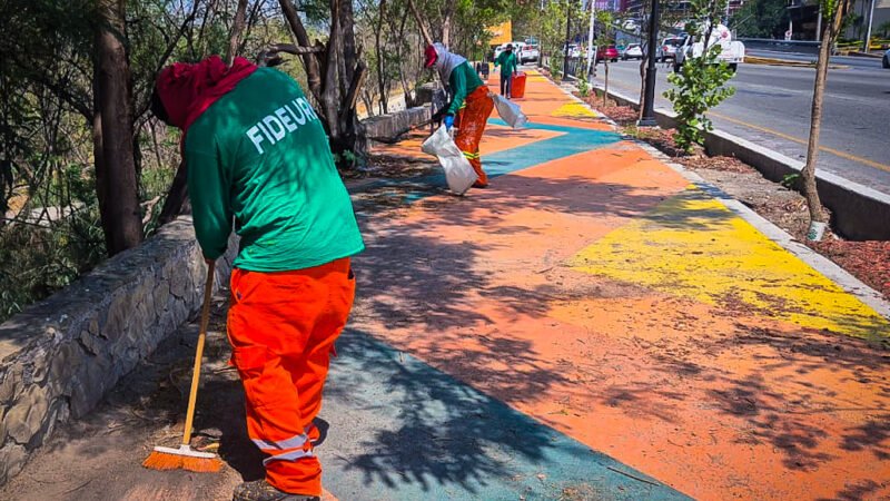 Mantiene FIDEURB trabajos permanentes por la conservación del entorno urbano