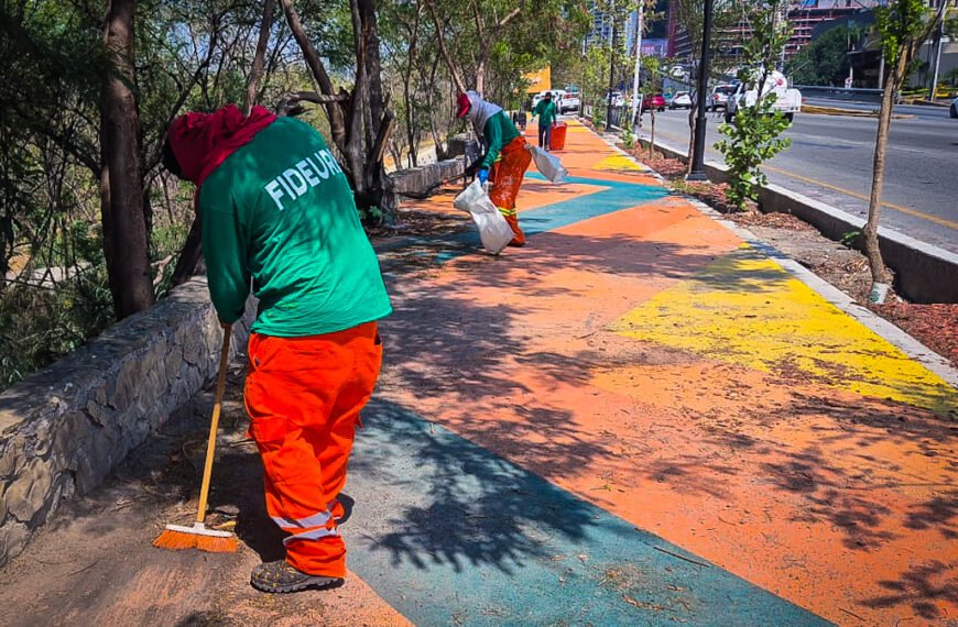 Mantiene FIDEURB trabajos permanentes por la conservación del entorno urbano