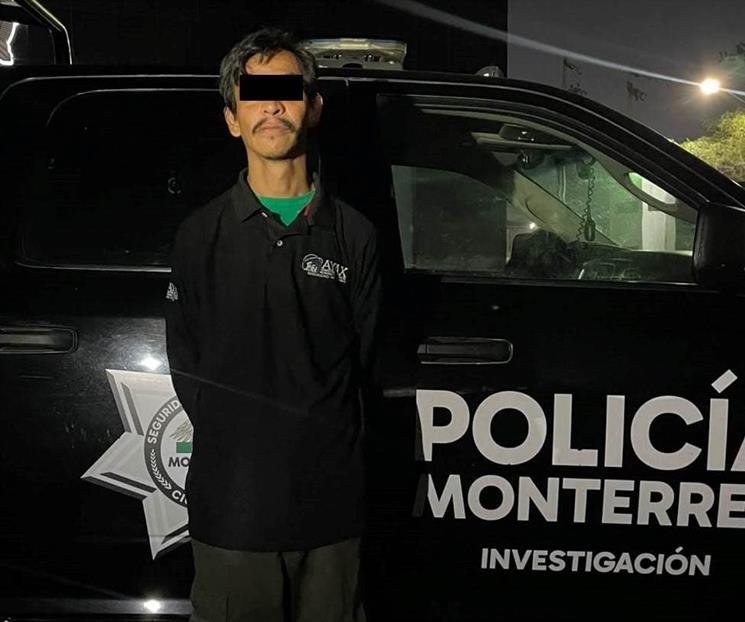 Detienen a sospechoso de robo a restaurante en Monterrey