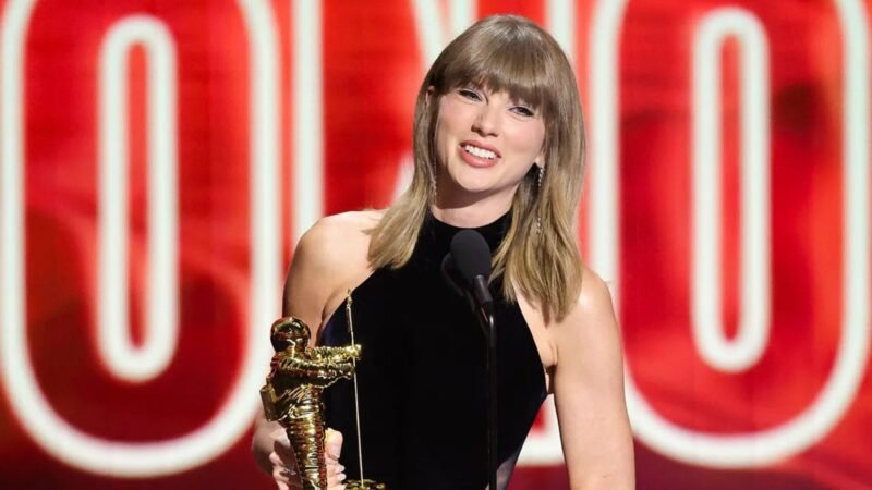 Hace Taylor Swift historia y se lleva premio histórico en los MTV VMAs 2026